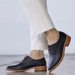 Nisolo James lace up Oxford shoes